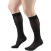 Picture of Sheer Compression Stockings, 15-20 mmHg, Women's Knee High Length, 20 Denier