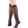 Picture of Sheer Compression Stockings, 15-20 mmHg, Women's Knee High Length, Diamond Pattern