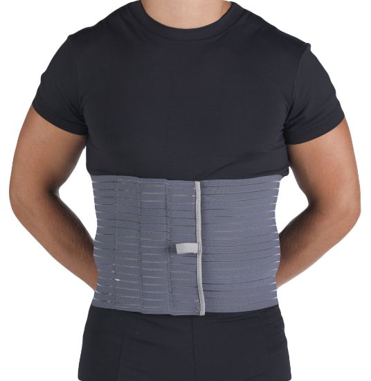 Picture of Abdominal Binder for Men, Ribbed Elastic Compression, Select Series