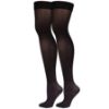 Picture of Women's Compression Stockings, 20-30 mmHg, Thigh High Length, Closed Toe, Opaque