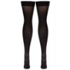 Picture of Women's Compression Stockings, 20-30 mmHg, Thigh High Length, Closed Toe, Opaque