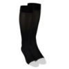 Picture of Women's Compression Stockings, 15-20 mmHg, Knee High Length, Open Toe, Opaque