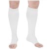 Picture of Surgical Stockings, 18 mmHg Compression for Men and Women, Knee High Length, Open Toe