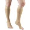 Picture of Compression Stockings for Men and Women, 20-30 mmHg, Knee High Length, Open Toe