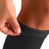 Picture of 20-30 mmHg Compression Stockings for Men and Women, Thigh High Length, Dot Top, Closed Toe