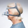 Picture of SleepNet Aura Vented Moldable Nasal mask with headgear