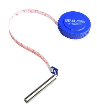Show details for Baseline Gulick measurement tape, plastic case, 60" Picture of Baseline Gulick measurement tape, plastic case, 60"