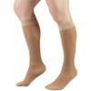 Picture of Sheer Compression Stockings, 15-20 mmHg, Women's Knee High Length, 20 Denier