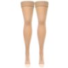 Picture of Women's Compression Stockings, 20-30 mmHg, Thigh High Length, Open Toe, Opaque