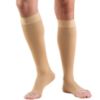 Picture of Compression Stockings for Men and Women, 20-30 mmHg, Knee High Length, Dot-Top, Open Toe