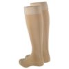 Picture of 30-40 mmHg Compression Stockings for Men and Women, Knee High Length, Dot-Top, Closed Toe