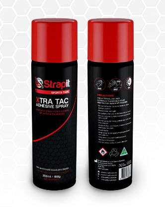Show details for Strapit, XTRA TAC Pre Tape Adhesive Spray, 300ml/10 oz, Each Picture of Strapit, XTRA TAC Pre Tape Adhesive Spray, 300ml/10 oz, Each