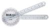 Picture of Baseline 360 degree clear plastic goniometer, 12 inches
