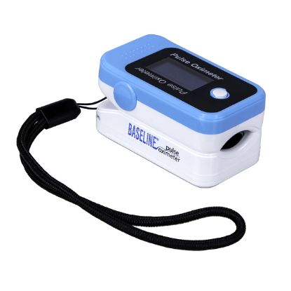 Show details for Baseline fingertip pulse oximeter (2 AAA batteries included) Picture of Baseline fingertip pulse oximeter (2 AAA batteries included)
