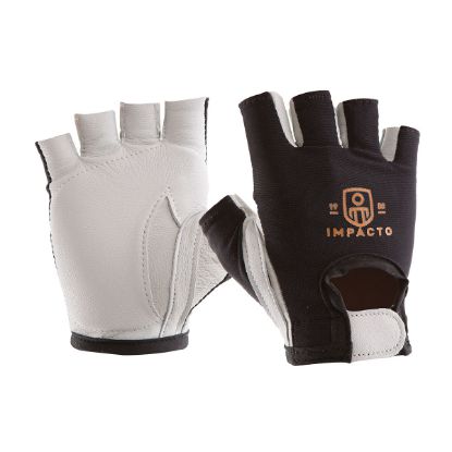 Show details for Impacto Anti-Impact Glove, Nylon Lycra with Grain Leather Picture of Impacto Anti-Impact Glove, Nylon Lycra with Grain Leather
