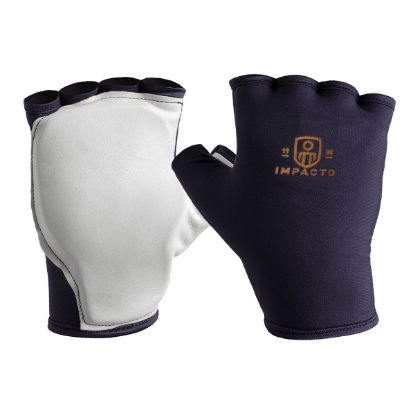 Show details for Impacto Anti-Impact Glove, Nylon Lycra with Soft Pearl, Fingerless Picture of Impacto Anti-Impact Glove, Nylon Lycra with Soft Pearl, Fingerless