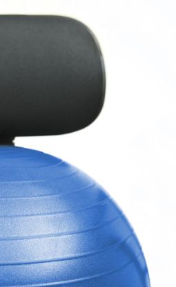 Show details for CanDo metal mobile ball stabilizer chair w/o arms Picture of CanDo metal mobile ball stabilizer chair w/o arms