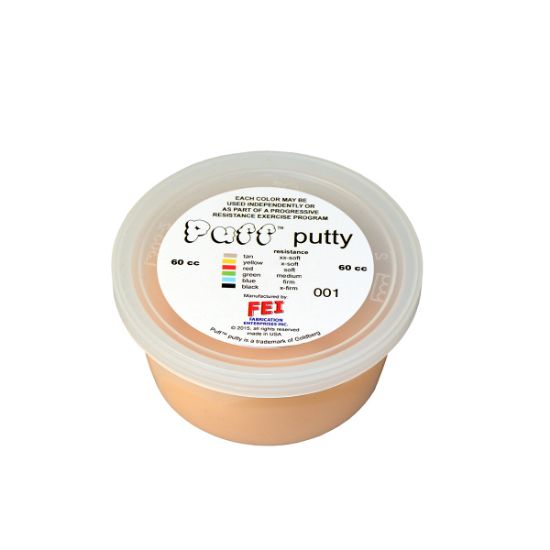 Picture of Puff LiTE color-coded exercise putty