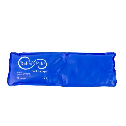 Show details for Relief Pak blue-vinyl reusable cold pack, slim (3 x 11") Picture of Relief Pak blue-vinyl reusable cold pack, slim (3 x 11")