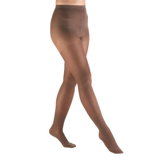 Picture of Sheer Compression Pantyhose, 30-40 mmHg, Women's Shaping Tights, 20 Denier