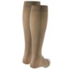 Picture of Women's Compression Stockings, 20-30 mmHg, Knee High Length, Open Toe, Opaque