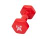 Picture of Color-coded vinyl-coated iron dumbbell