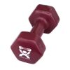Picture of Color-coded vinyl-coated iron dumbbell
