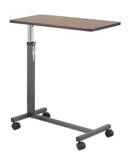 Picture of Drive Overbed table, non-tilt, silver vein