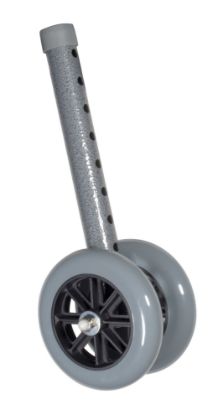 Show details for Drive 5" Bariatric walker wheels with 2 sets of rear glides Picture of Drive 5" Bariatric walker wheels with 2 sets of rear glides