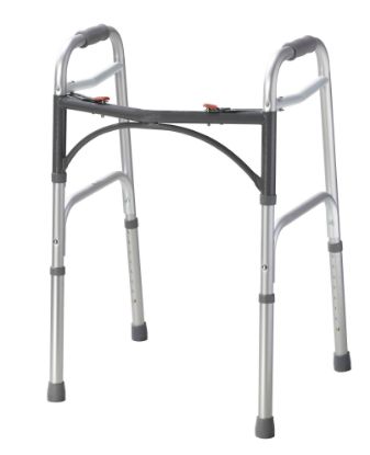 Show details for Drive Deluxe Folding Walker, Two Button Picture of Drive Deluxe Folding Walker, Two Button