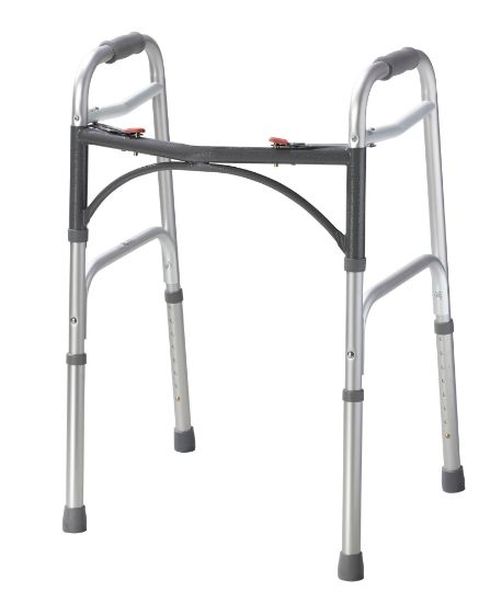 Picture of Drive Deluxe Folding Walker, Two Button