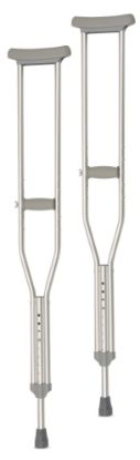 Show details for Drive Aluminum crutches, pair Picture of Drive Aluminum crutches, pair