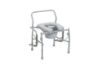 Picture of Drive Deluxe Steel Drop Arm Commode with padded seat