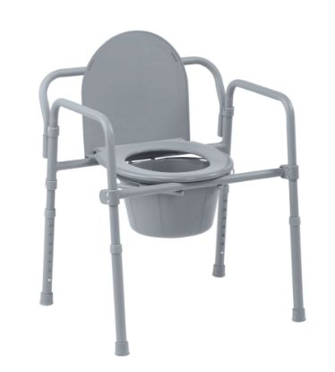 Show details for Drive Competitive Edge Line 3-in-1 Folding Commode Picture of Drive Competitive Edge Line 3-in-1 Folding Commode