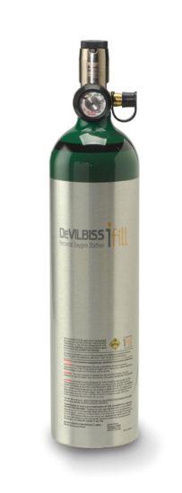 Picture of D Cylinder with a CF regulator