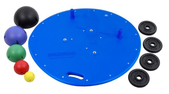 Picture of CanDo professional balance system with balls and weight rods