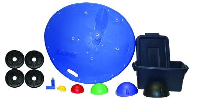 Show details for CanDo professional balance system with balls, weight rods, weights (10 lb) with tub Picture of CanDo professional balance system with balls, weight rods, weights (10 lb) with tub