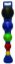 Show details for CanDo 5-ball set with wall rack Picture of CanDo 5-ball set with wall rack