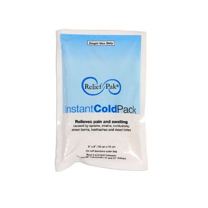 Show details for Relief Pak instant cold pack, 4" x 6", dozen Picture of Relief Pak instant cold pack, 4" x 6", dozen