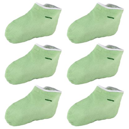 Show details for Terry foot bootie for paraffin treatment (6 each) Picture of Terry foot bootie for paraffin treatment (6 each)