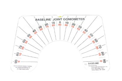 Show details for Baseline arthrodial protractor Picture of Baseline arthrodial protractor