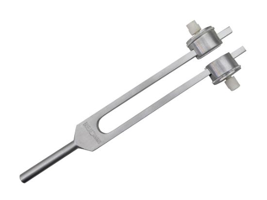 Picture of Tuning fork with variable frequency (weighted)