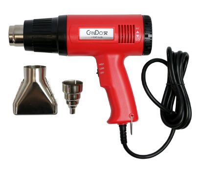 Show details for CanDo Heat Gun Kit- includes heat gun, 3/8" Air Concentrator, 3" Air Spreader, case Picture of CanDo Heat Gun Kit- includes heat gun, 3/8" Air Concentrator, 3" Air Spreader, case