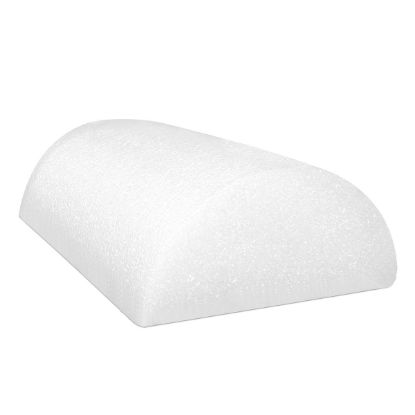 Show details for CanDo Full-Skin half-round foam roller, 6 x 12" Picture of CanDo Full-Skin half-round foam roller, 6 x 12"