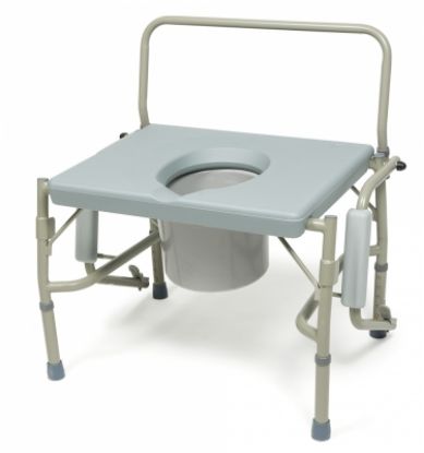 Show details for Lumex 3-in-1 Steel Drop Arm Commode Picture of Lumex 3-in-1 Steel Drop Arm Commode