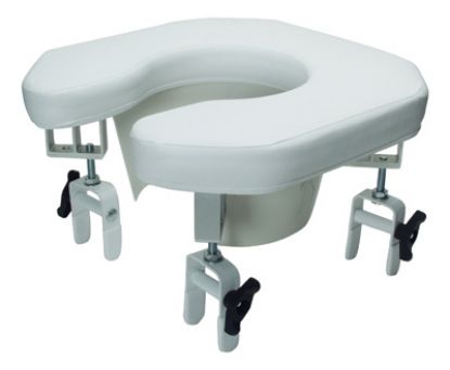 Picture of Lumex Multi-position Open Padded Raised Toilet Seat