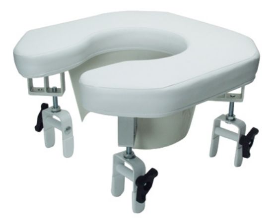 Picture of Lumex Multi-position Open Padded Raised Toilet Seat