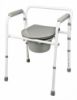 Picture of Lumex Folding Steel 3-in-1 Commode, retail packaging
