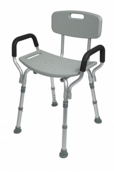 Picture of Lumex Platinum Collection Bath Seat With Backrest, Retail Packaging,