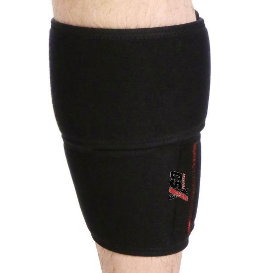 Picture of Shin Splint Calf Wrap Compression Sleeve for Runners and Muscle Cramps